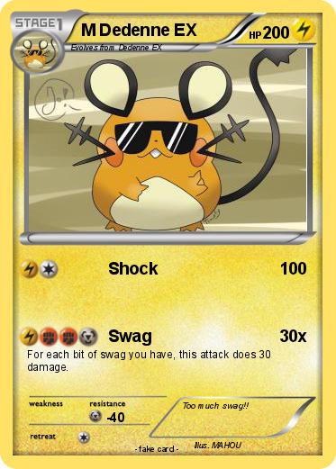 Pokemon M Dedenne EX