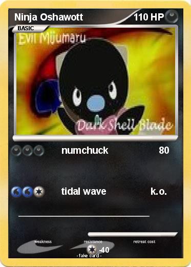 Pokemon Ninja Oshawott