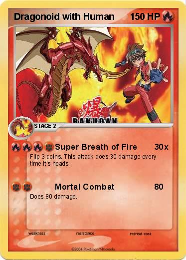 Pokemon Dragonoid with Human