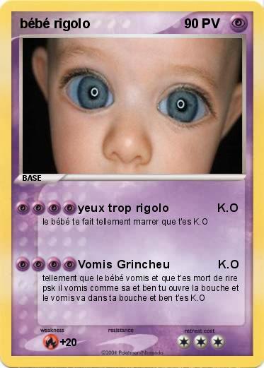 Pokemon bébé rigolo