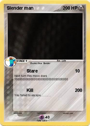 Pokemon Slender man