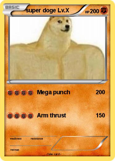 Pokemon super doge Lv.X