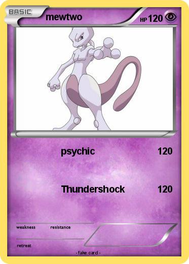Pokemon mewtwo