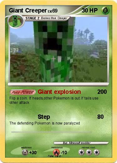 Pokemon Giant Creeper