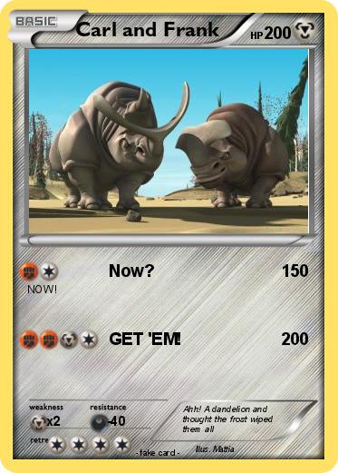 Pokemon Carl and Frank