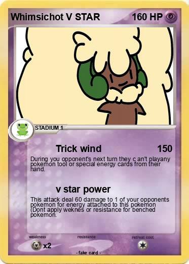 Pokemon Whimsichot V STAR