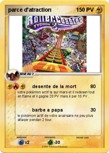 Pokemon parce d'atraction
