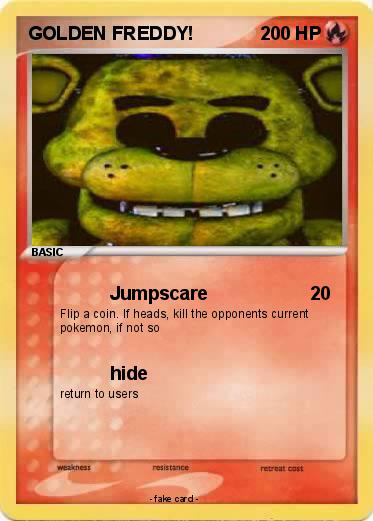 Pokemon GOLDEN FREDDY!