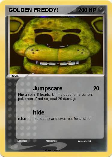 Pokemon GOLDEN FREDDY!