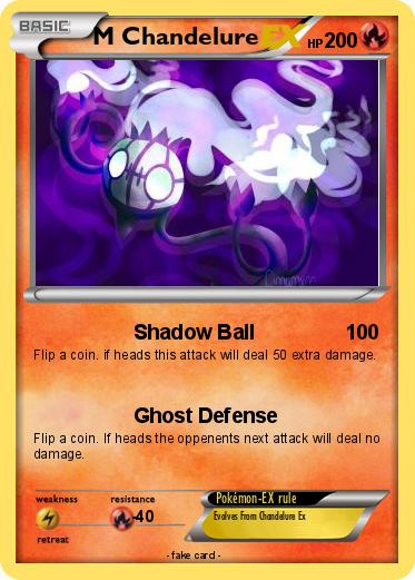 Pokemon M Chandelure