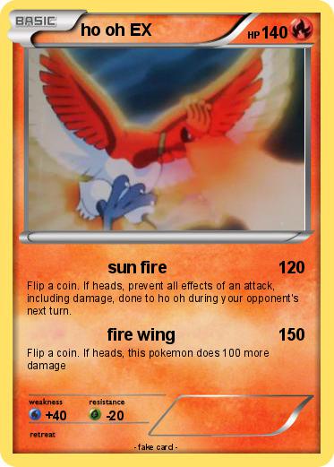 Pokemon ho oh EX