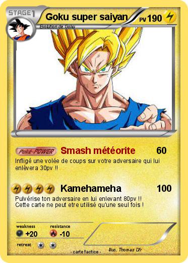 Pokemon Goku super saiyan