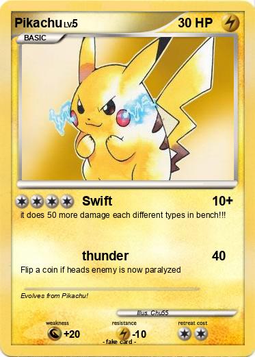 Pokemon Pikachu
