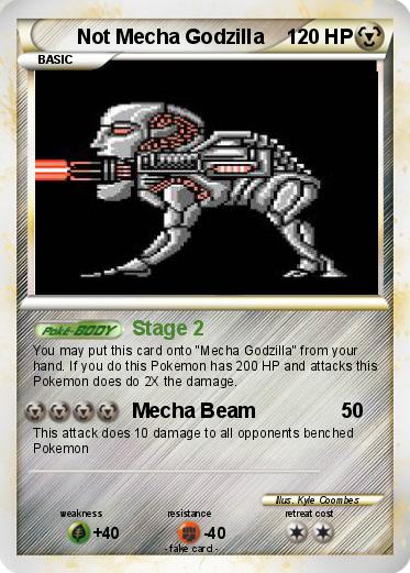Pokemon Not Mecha Godzilla