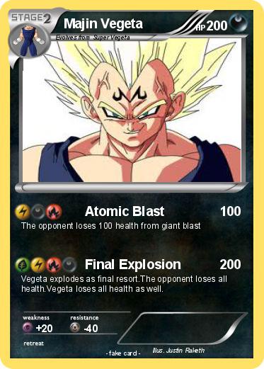Pokemon Majin Vegeta