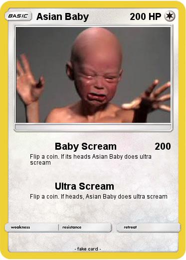 Pokemon Asian Baby