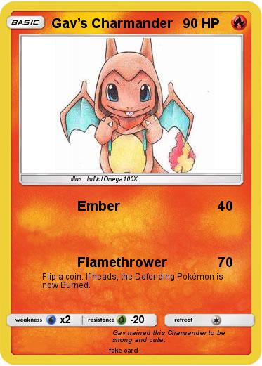 Pokemon Gav’s Charmander