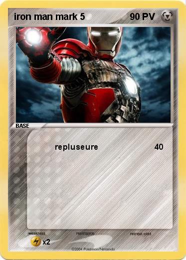 Pokemon iron man mark 5