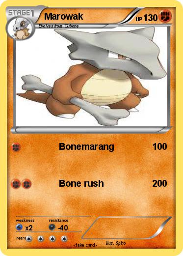 Pokemon Marowak