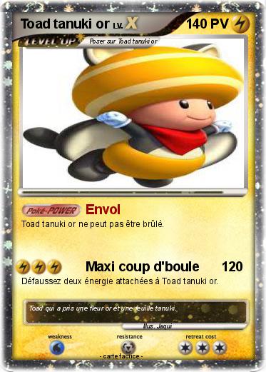 Pokemon Toad tanuki or