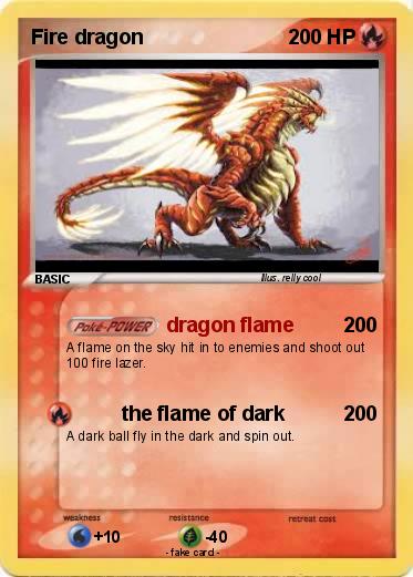 Pokemon Fire dragon