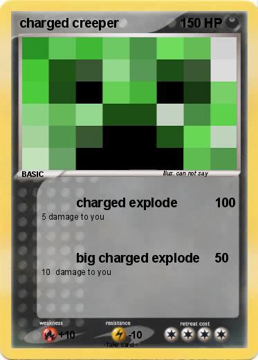 Pokemon charged creeper