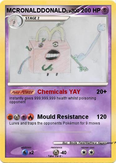 Pokemon MCRONALDDONALD