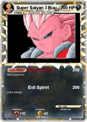 Pokemon Super Saiyan 3 Buu