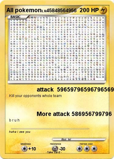 Pokemon All pokemon