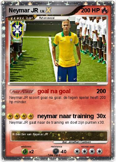 Pokemon Neymar JR
