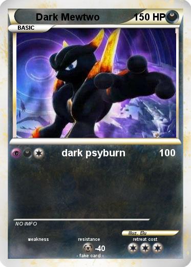 Pokemon Dark Mewtwo