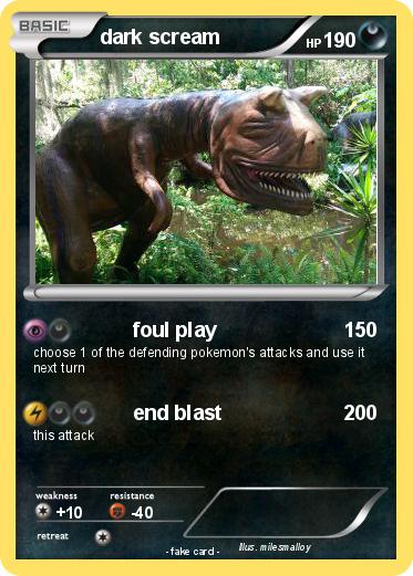 Pokemon dark scream