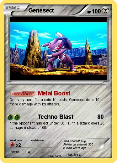 Pokemon Genesect