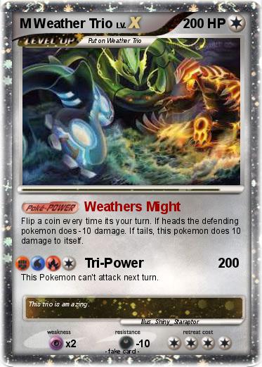 Pokemon M Weather Trio