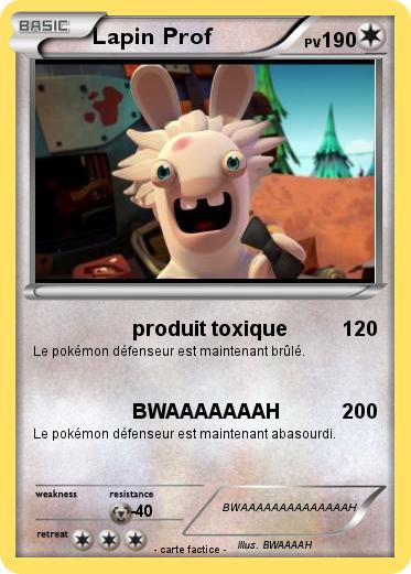 Pokemon Lapin Prof