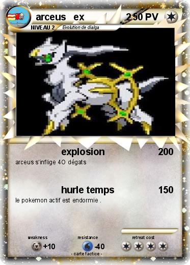 Pokemon arceus   ex                2                                   2                           2