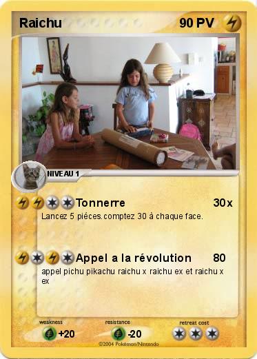 Pokemon Raichu