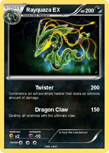 Pokemon Rayquaza EX