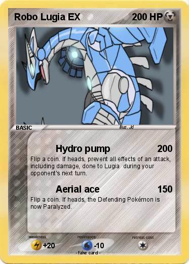Pokemon Robo Lugia EX