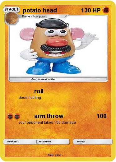 Pokemon potato head