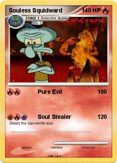Pokemon Souless Squidward