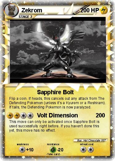 Pokemon Zekrom