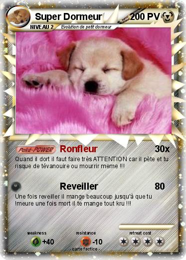 Pokemon Super Dormeur