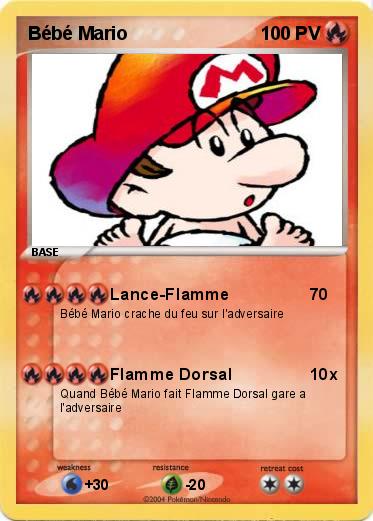 Pokemon Bébé Mario 