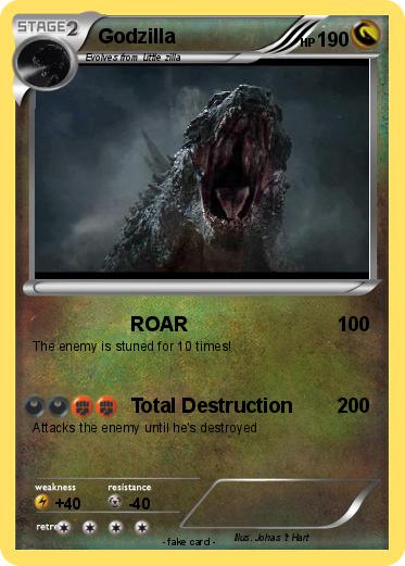 Pokemon Godzilla