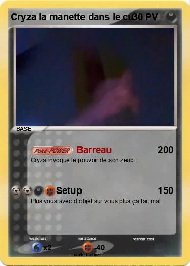 Pokemon Cryza la manette dans le cu