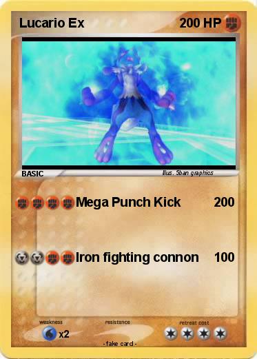 Pokemon Lucario Ex