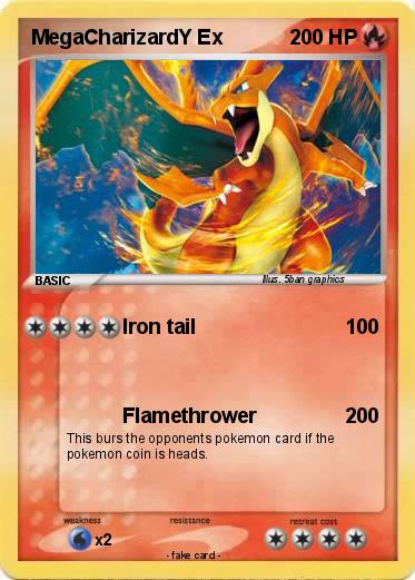 Pokemon MegaCharizardY Ex