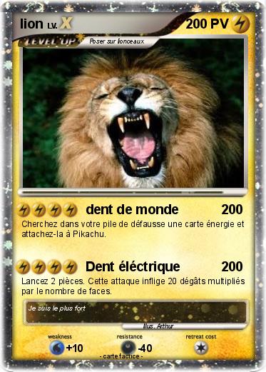 Pokemon lion