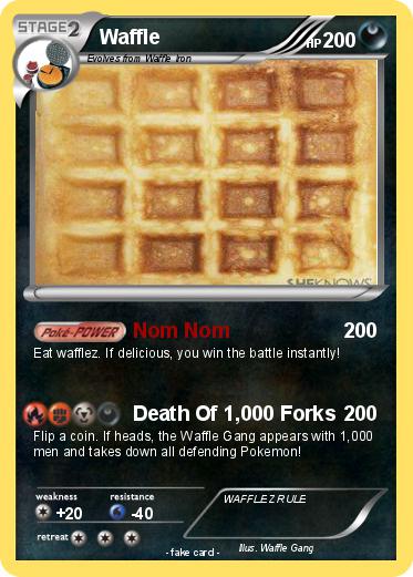 Pokemon Waffle
